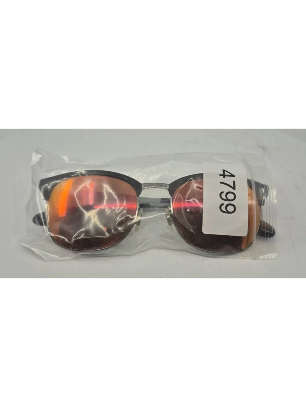 RAY BAN RB3545 9006/A8 Brown Silver Women's Aviator Mirror Sunglasses 53-19-145